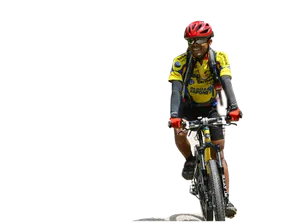 Mountain Bikerin Action.png PNG Image