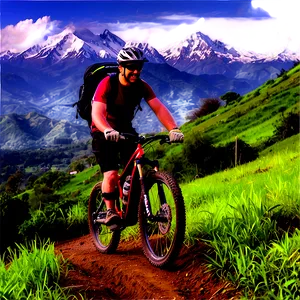 Mountain Biking Adventure Png 06292024 PNG Image