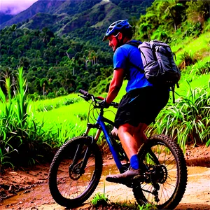 Mountain Biking Adventure Png Kqv PNG Image