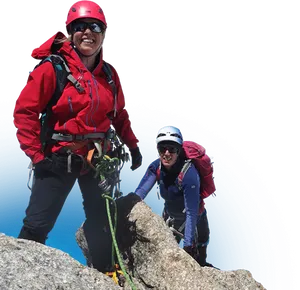 Mountain Climbers Summit Success.jpg PNG Image