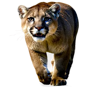 Mountain Lion Adventure Png 06262024 PNG Image