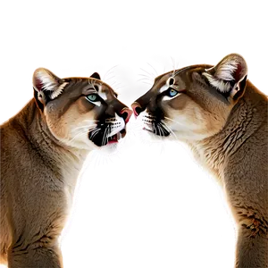 Mountain Lion Love Png Brp82 PNG Image