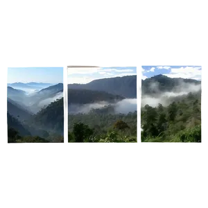 Mountain Mist View Png Kjm PNG Image