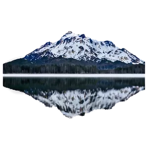 Mountain Reflection Lake Png Deu32 PNG Image