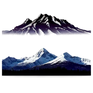 Mountain Silhouette Png 26 PNG Image