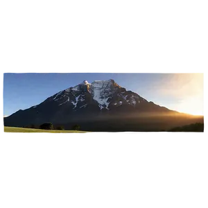 Mountain Sunrise PNG 17