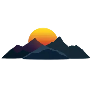 Mountain Sunrise PNG Kho62