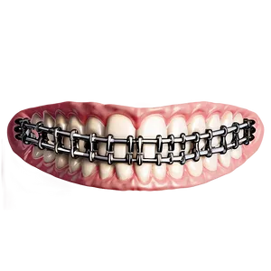 Mouth With Braces PNG Gpa67 PNG
