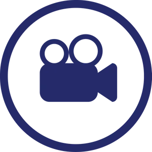 Movie Camera Icon PNG Image