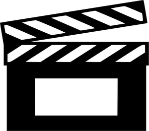 Movie Clapperboard Icon PNG Image