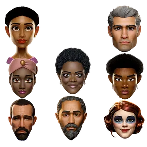 Movie Inspired Characters Png Yql74 PNG Image