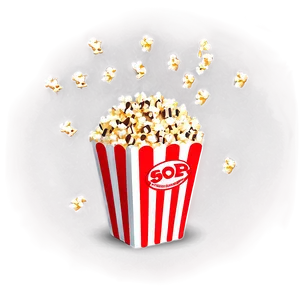 Movie Marathon Popcorn Bucket Png Reg PNG Image