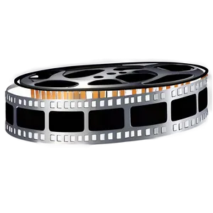 Movie Reel With Filmstrip Png 69 PNG Image