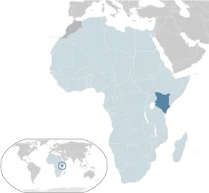 Mozambique Location Map PNG Image