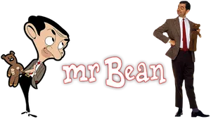 Mr Bean Cartoonand Live Action PNG Image