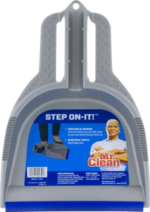 Mr Clean Step On It Dustpan PNG Image