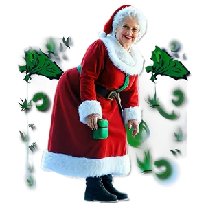 Mrs Claus And Santa Png 30 PNG Image