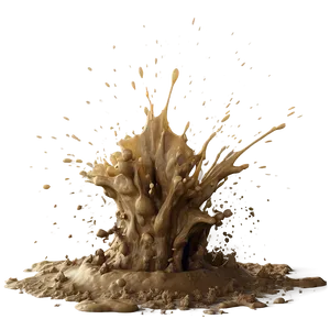 Mud Splatter Explosion Effect Png 76 PNG Image