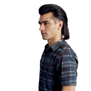 Mullet Haircut Shadow Png 06292024 PNG Image