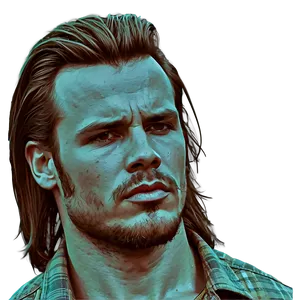 Mullet Hairdo Outline Png Uli PNG Image