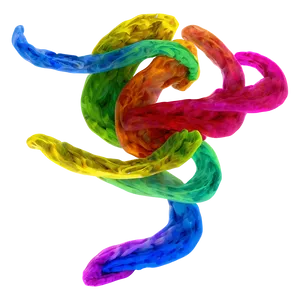 Multi-color Smoke Swirl Png Epb86 PNG Image