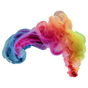 Multi-colored Smoke Swirl Png Tax99 PNG Image