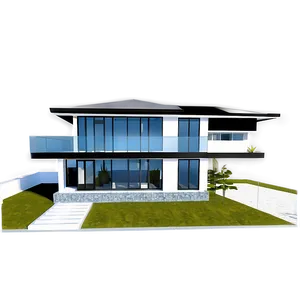 Multi-level Modern House Designs Png Lih51 PNG Image