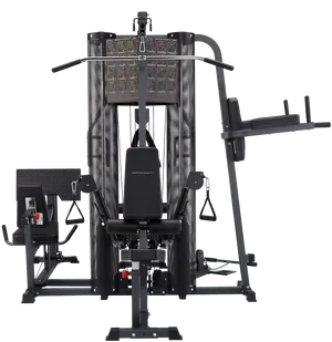 Multi Station Gym Equipment PNG Image