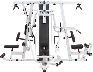 Multi Station Gym Equipment PNG Image