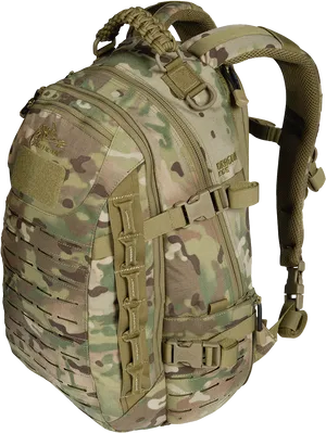 Multicam_ Tactical_ Backpack PNG Image