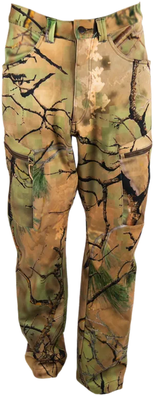 Multiterrain Camouflage Pants PNG Image