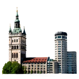 Munich Skyline Png 22 PNG Image