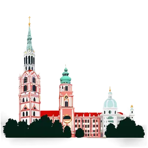 Munich Skyline Png 80 PNG Image