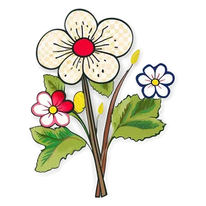 Murakami Flower C PNG Image