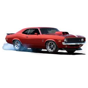 Muscle Car Drag Racing Scene Png Rfd PNG Image