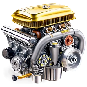 Muscle Car Engine Specification Png 85 PNG Image