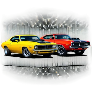 Muscle Car Showdown Png 53 PNG Image