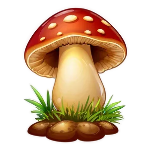 Mushroom Cartoon Character Png Usn PNG Image