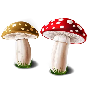 Mushroom World Cartoon Png 6 PNG Image