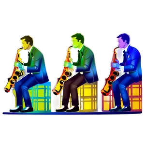 Music Band On Stage Clipart Png 73 PNG Image