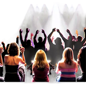 Music Concert Audience Clipart Png 76 PNG Image