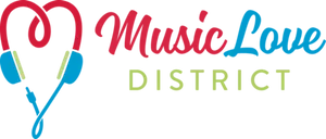 Music Love District Logo PNG Image