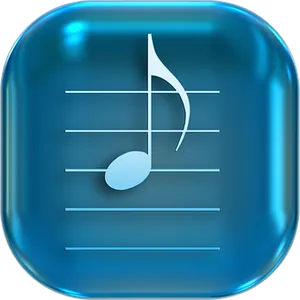 Music Note Icon PNG Image