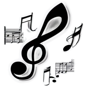 Music Staff Clipart Png 62 PNG Image