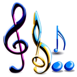 Musical Note Flat Design Png Rtp60 PNG Image