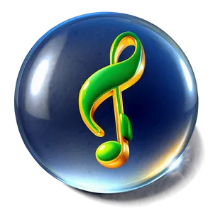 Musical Note In Bubble Png Nsk PNG Image