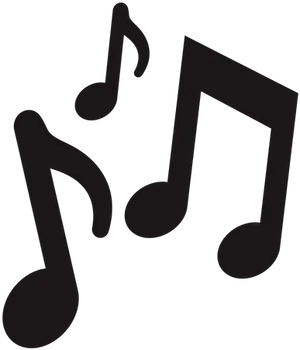 Musical Notes Graphic PNG Image