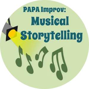 Musical Storytelling Improv Graphic PNG Image