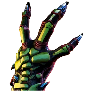 Mutant Claws Illustration Png Xtk PNG Image