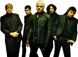 My Chemical Romance Band Members PNG Image